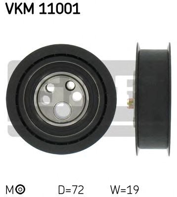 Ролик натягувача ременя (вир-во skf) VKM 11001
