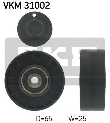 Ролик натягувача ременя (вир-во skf) VKM 31002