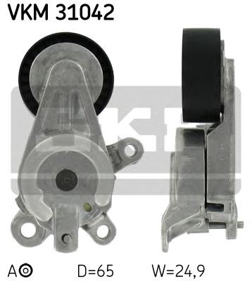 Натяжна планка поліклинового ременя VKM31042 SKF