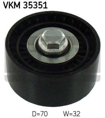 Ролик приводного ременя, паразитний VKM35351 SKF