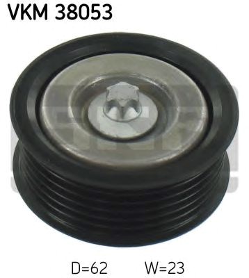 Натяжний ролик, поліклінового ременя (вир-во skf) VKM 38053