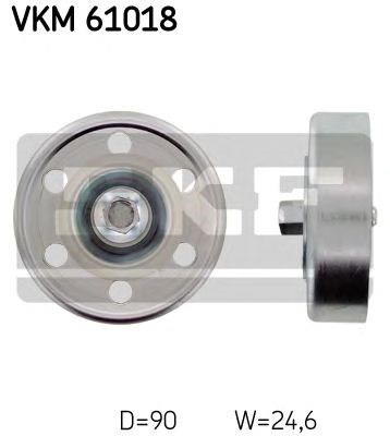 Натяжний ролик, поліклінового ременя (вир-во skf) VKM 61018