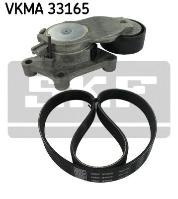 Комплект ременів поліклинових (вир-во skf) VKMA 33165