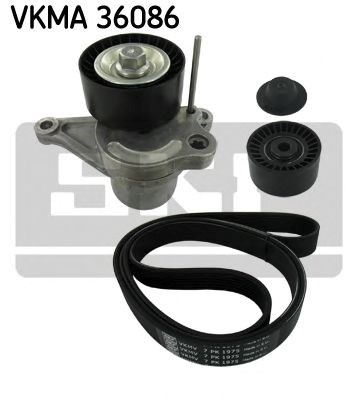 Ремінь приводний, агрегатів, комплект VKMA36086 SKF