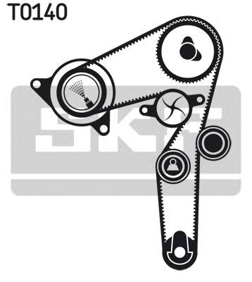 Ремни ГРМ VKMC02194 SKF