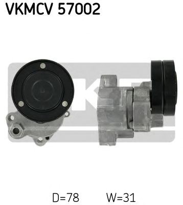 Шків натяжний VKMCV 57002