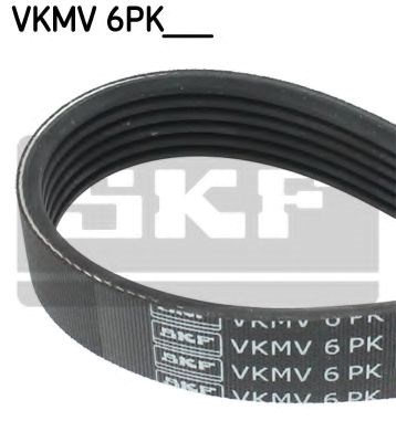 Поліклиновий ремінь VKMV6PK1555 SKF
