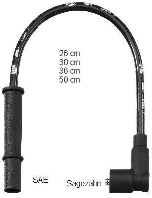 Комплект кабелів високовольтних ZEF1627