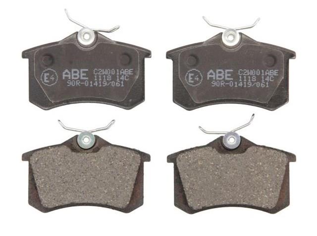 Колодки на гальмо задній дисковий C2W001ABE ABE