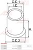 Втулка стартера SBU9047 AS-PL