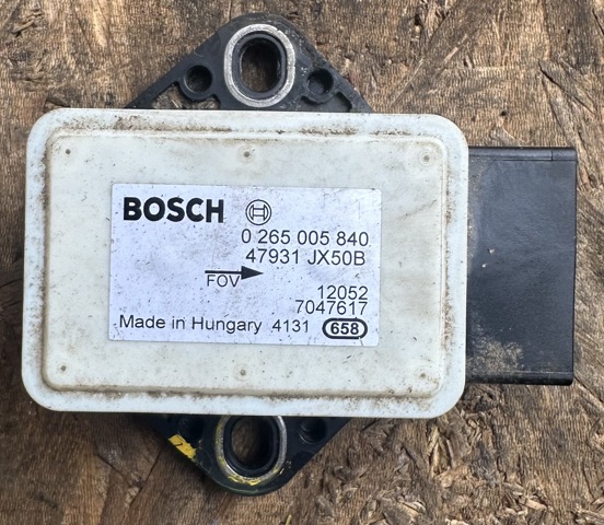 Датчик поперечного прискорення (ESP) 47931JX50B NISSAN