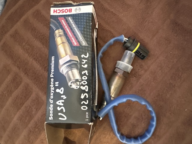 Лямбда зонд до каталізатора, правий 0258003642 BOSCH