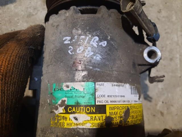 Компресор кондиціонера 24464152 OPEL