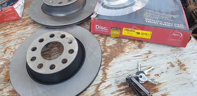 Задні дискові гальма DSK2820 APEC BRAKING