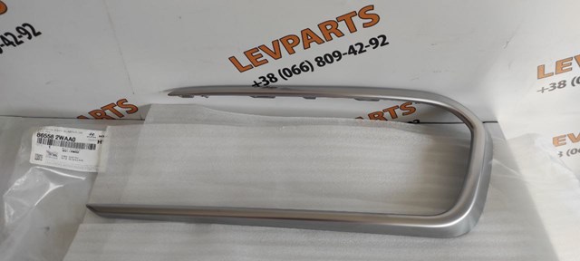 Ободок/окантовка фари противотуманной, правий 865582WAA0 HYUNDAI