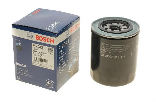 Масляний фільтр двигуна 0986452042 BOSCH