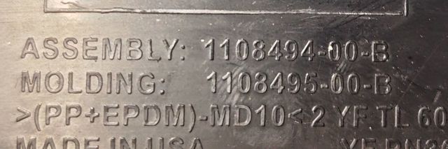 Борода торпеди 110849400B TESLA