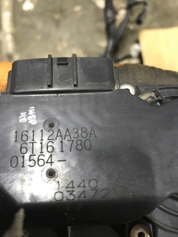 Дросільна заслінка в зборі 16112AA38A SUBARU