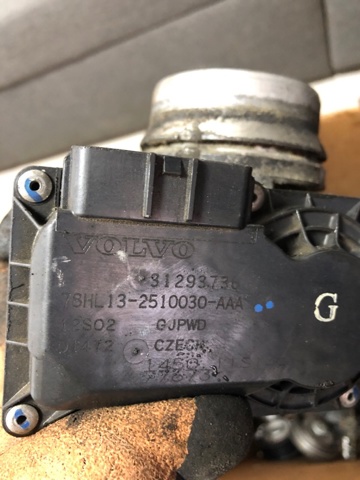 Заслінка повітряна 31293736 VOLVO
