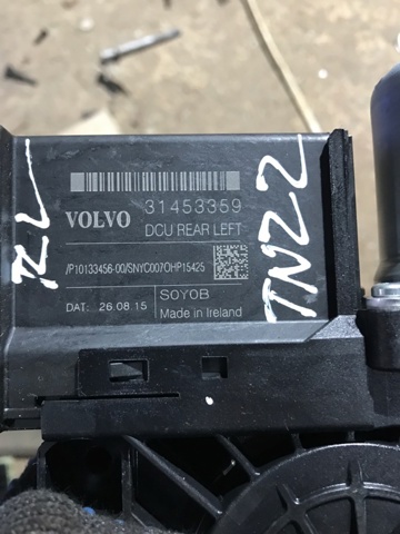 Мотор склопідйомника дверей задніх, лівих 31349758 VOLVO