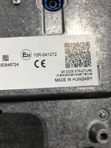 Дисплей бортового комп'ютера 36010873 VOLVO