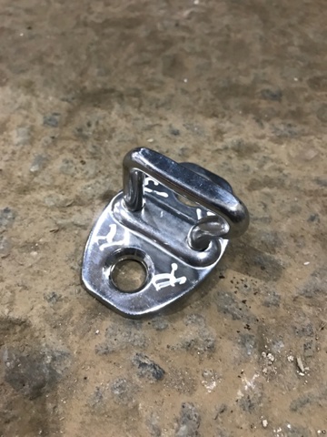 Фіксатор/петля (зацеп) замка дверей задньої 3C0837767A PORSCHE
