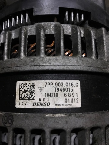 Авто генератор 7PP903016C PORSCHE