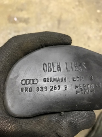 Обмежувач відкриття дверей, задній 8R0839249F PORSCHE