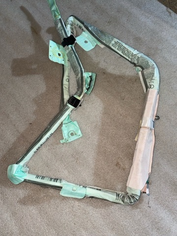 Подушка безпеки, шторка бічна, права, AIRBAG 8V5880742D VAG