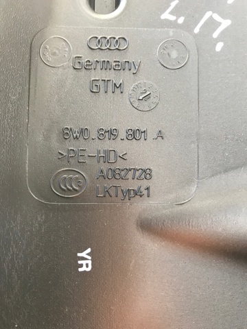 Розподільник повітряобігріву 8W0819801A VAG