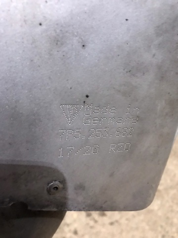 Глушилка 95811125200 PORSCHE