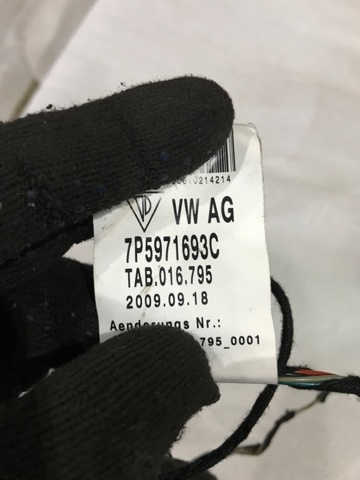 Електропроводка задніх дверей 95861264000 PORSCHE