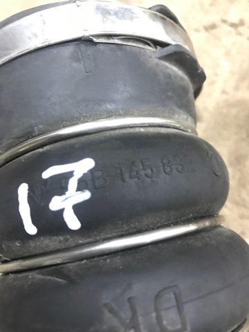 Трубка, що нагнітається 95B145832C PORSCHE