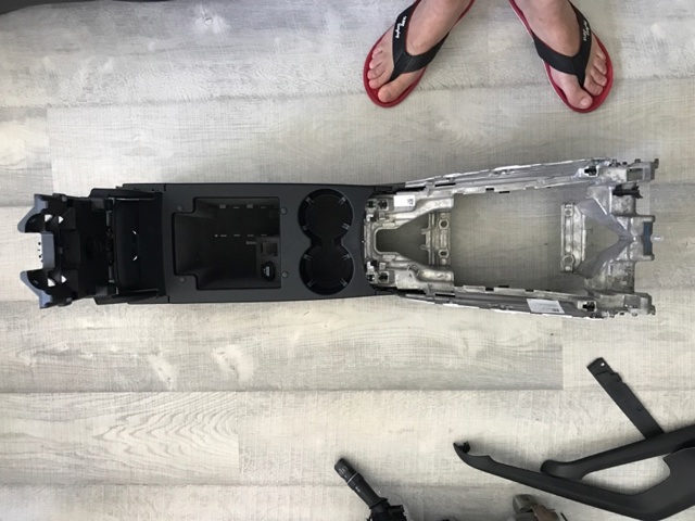 Консоль центральна панелі керування 95B863241B5Q0 PORSCHE