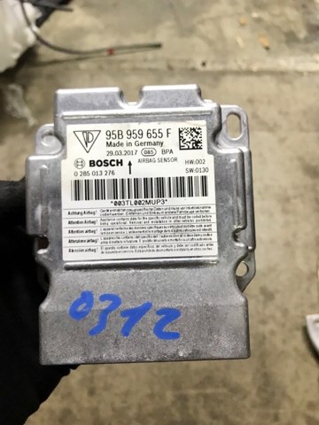Модуль-процесор управління подушки безпеки 95B959655F PORSCHE