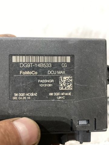 Блок комфорту передніх дверей DG9Z14B291VK FORD