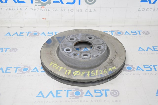 Opel диск гальм. передн. astra k, можливий самовивіз 13515905