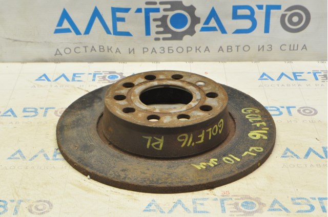 Гальмівний диск задній 272x10мм audi а3 1k0615601aa 2011-2020 (2485) 1K0615601AA