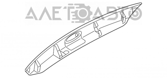 Накладка кришки багажника біла хетчбек-1750205 можливість встановлення на власному сто в місті луцьк FP2813319