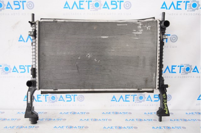 Радиатор охлаждения вода ford mustang mk6 15- 2.3t, погнут FR3Z8005D