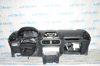 Торпедо передня панель з airbag ford ecosport 18-22 keyless чорна, з бардачком GN1Z7404320BD