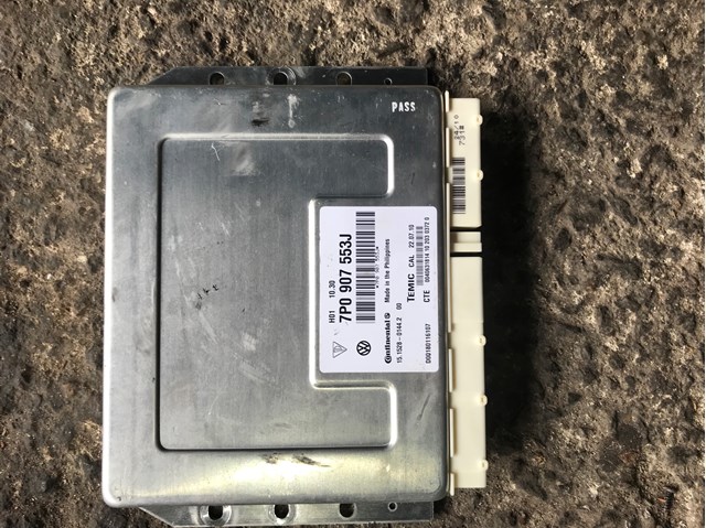 Блок управління пневмопідвіскою 7P0907553J VAG