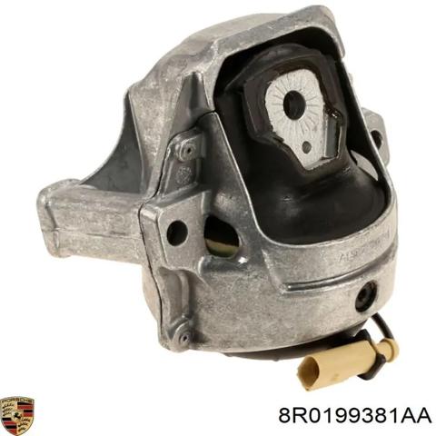 Права опора двигуна 8R0199381AA PORSCHE