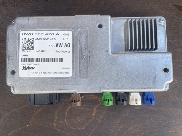 Модуль керування камерою 8W0907428A VAG
