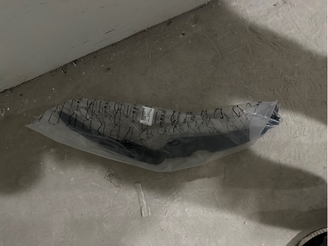 Направляюча переднього бампера, ліва 1Z0807183D VAG