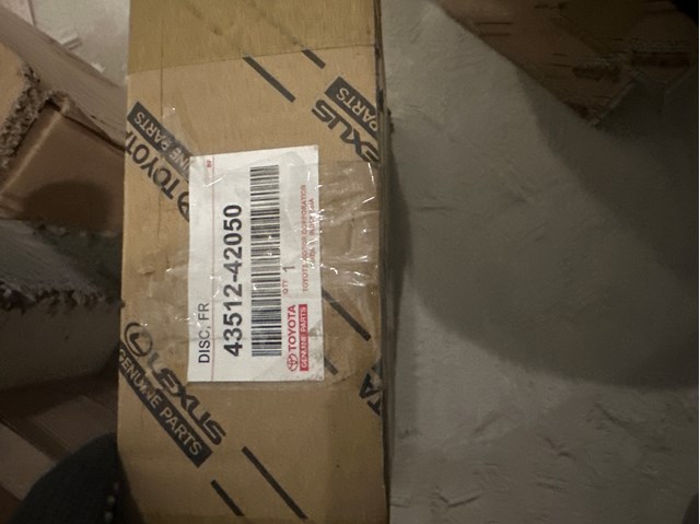 Диск переднього гальма 4351242050 TOYOTA