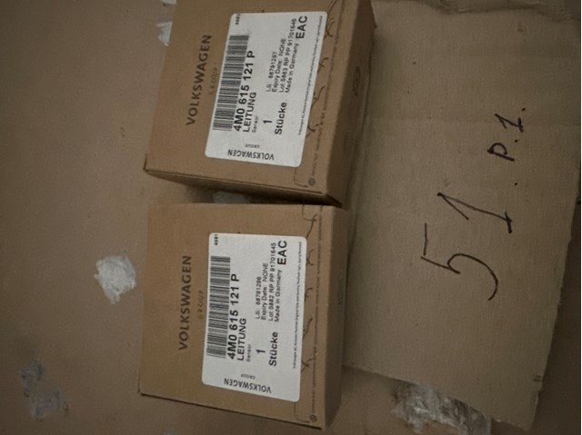 Датчик зносу гальмівних колодок, задній 4M0615121P VAG