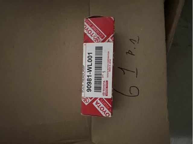 Ксенон 90981WL001 TOYOTA