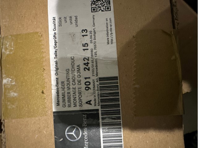 Подушка КПП A9012421513 MERCEDES