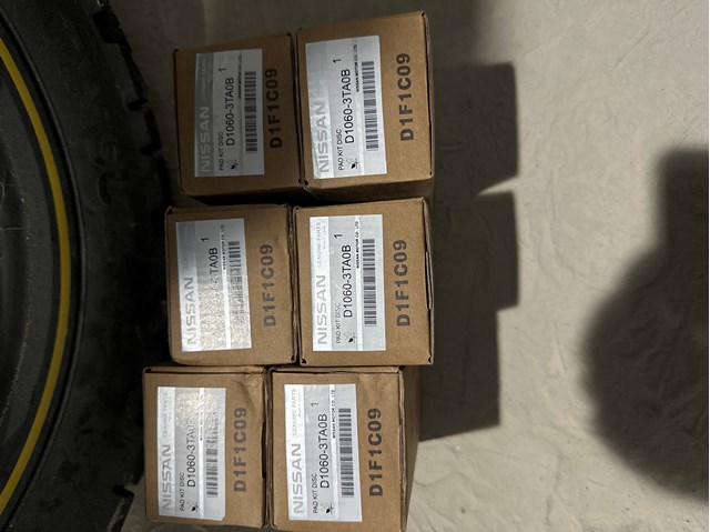 Тормозні колодки D10603TA0B NISSAN
